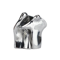 Μεταλλικό Διακοσμητικό "Μορφές" Ασημί