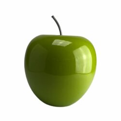 Κεραμικό γλυπτό μήλο πράσινο 26εκ.