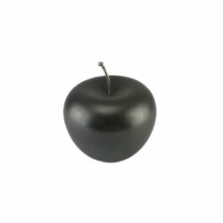 Κεραμικό γλυπτό μήλο μαύρο