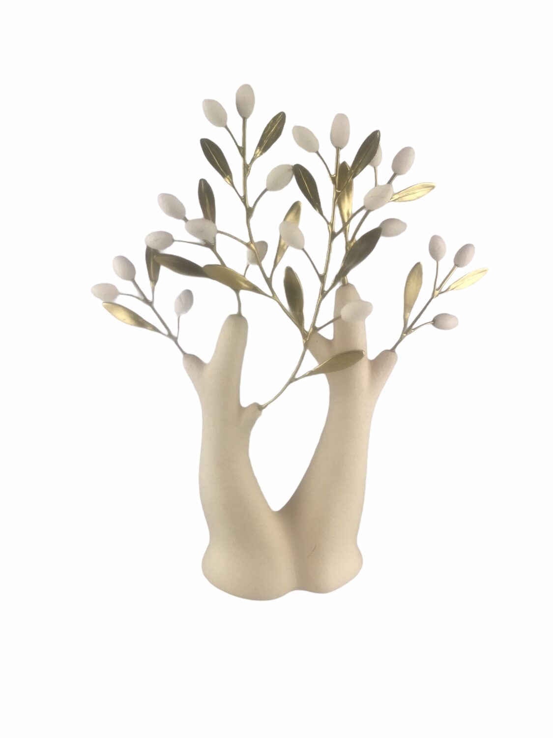 Ceramic olive tree