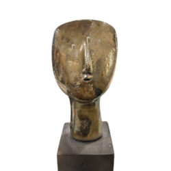 Raku Κεραμικό γλυπτό Κυκλαδική μορφή 14 εκ.