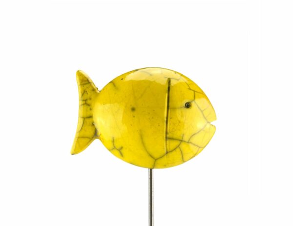Ψαράκι κίτρινο σε βάση3-eartshop
