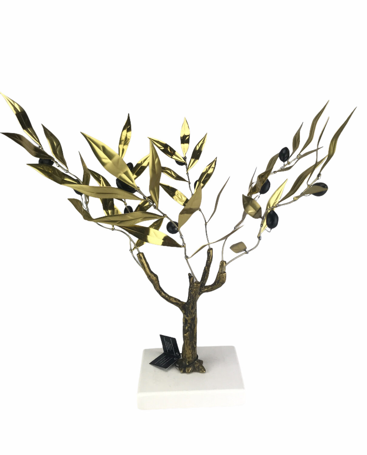 Δέντρο ελιάς μεταλλικό χρυσό