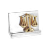 Metal desk set "Scales"