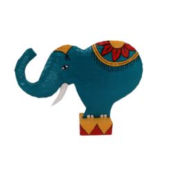 Ελέφαντας μπλε παπιέ-μασέ