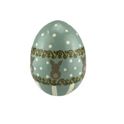 Egg ceramic blue