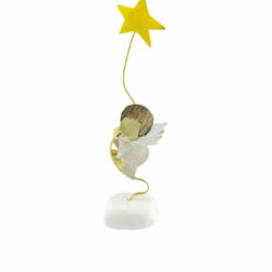 Little white angel with star