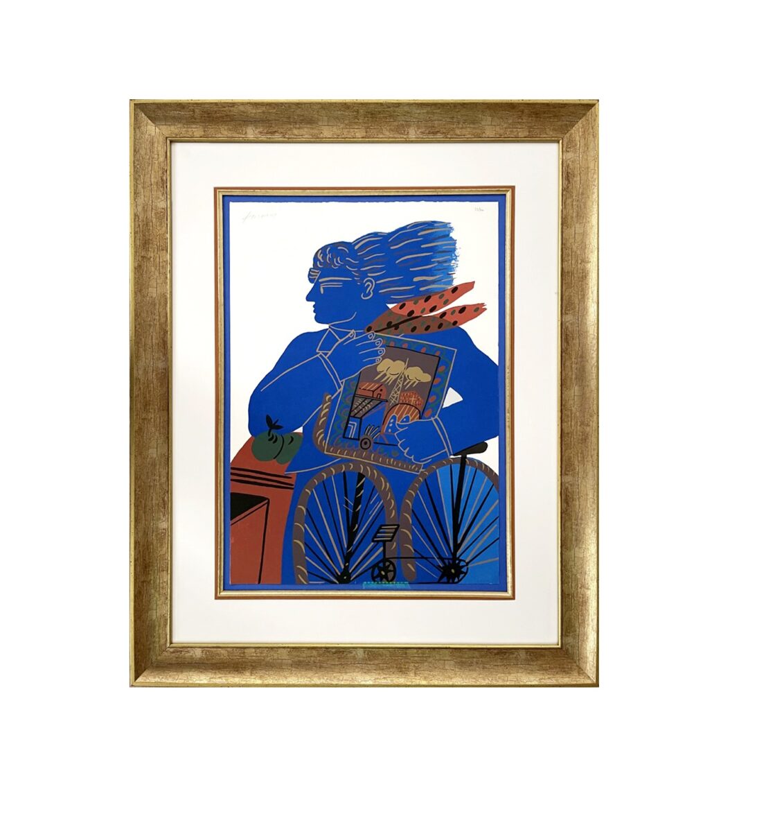 “Μπλε ποδηλάτης”-Αλέκος Φασιανός