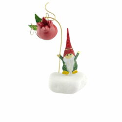 Dwarf with pomegranate