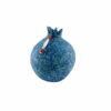 Pomegranate with blue patina