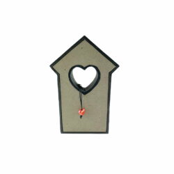 “Σπίτι κεραμικό με καρδιά” 17εκ.