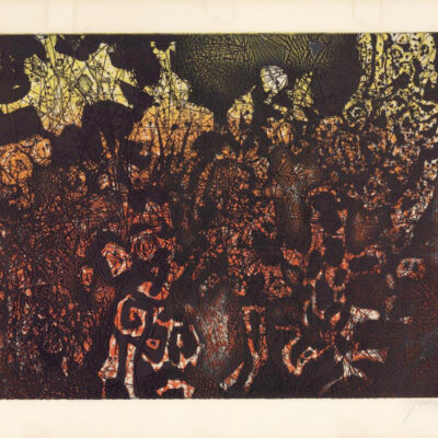 “Jardin couchant,1969”-Mario Prassinos