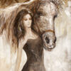 Κοπέλα με άλογο-Ρέντης Ρετζάς
