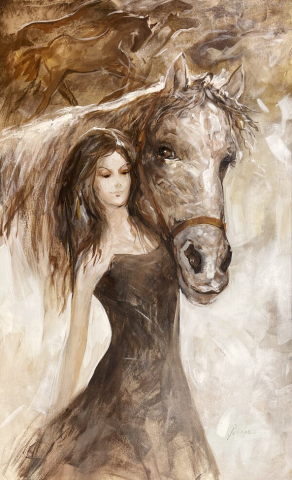 Κοπέλα με άλογο-Ρέντης Ρετζάς