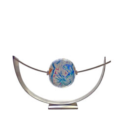 Υδρόγειος κεραμική Stoneware με inox βάση