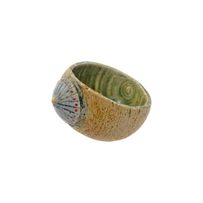Μπολ κεραμικό γλυπτό Stoneware