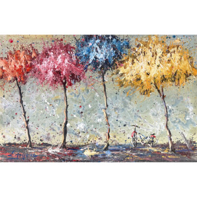 “Πολύχρωμα δέντρα”-Σταύρος Μπουράνης