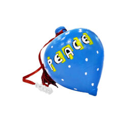 "Χριστουγεννιάτικο γούρι σβούρα Peace"