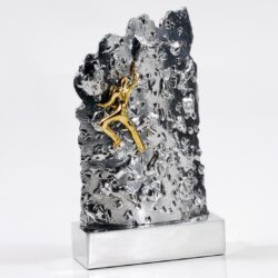 Βραβείο γλυπτό "Ο Άθλος" Ασημί-Χρυσό