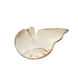 “Large ceramic plate in the shape of a dove”-Sofia Kalligeri