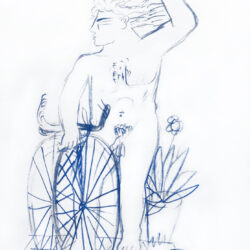 “Cyclist” -Alekos Fassianos
