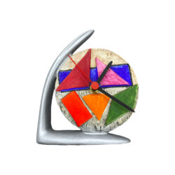 Ρολόι κεραμικό πολύχρωμο