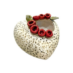 Μπολ καρδούλα με λουλουδάκια