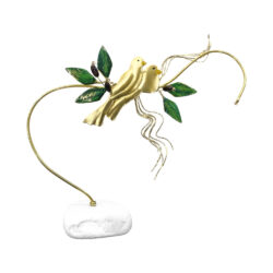 Περιστεράκια σε κλαδί ελιάς