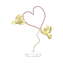 Περιστέρια με καρδιά