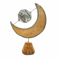 Φεγγάρι κεραμικό με υδρόγειο stonewear I