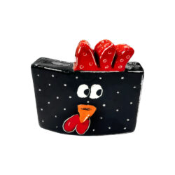 Κότα μαύρη με βούλες