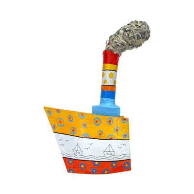 Χειροποίητο καράβι papier mâché