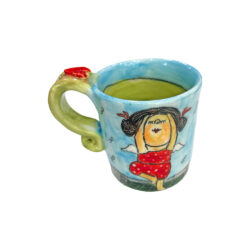 Κούπα κεραμική Κορίτσι που κάνει yoga