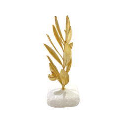 Δεντράκι ελιάς επιχρυσωμένο 13 εκ.