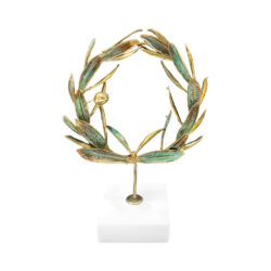 Στεφάνι ελιάς επιχρυσωμένο με πατίνα Νο1