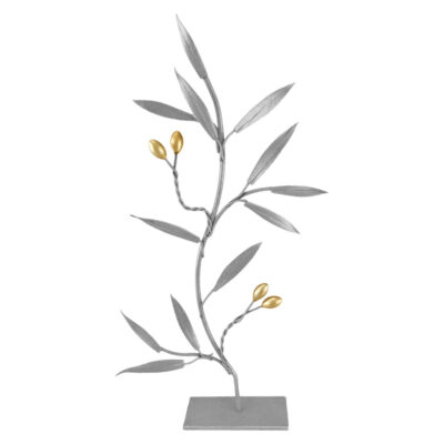 “Silver olive branch” 25cm.