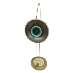 Μάτι κεραμικό με ρόδι 36εκ.