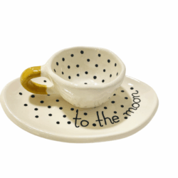 Ceramic espresso set IV