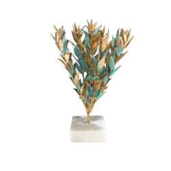 Myrtle tree gilded with patina 20cm. No.1