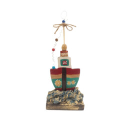 "Boat wooden mast 25cm. No2"