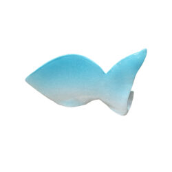 Χειροποίητο κεραμικό ψάρι γαλάζιο 30 εκ.