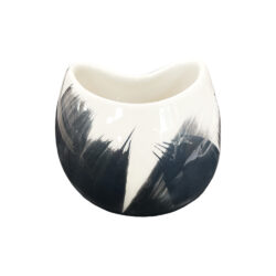 Κεραμικό βάζο χειροποίητο abstarct 9,5 εκ.