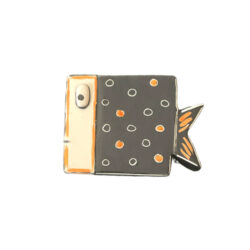 Ψάρι με βούλες γκρι και πορτοκαλί