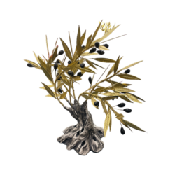 Κεραμικό γλυπτό δέντρο Ελιάς 34 εκ.