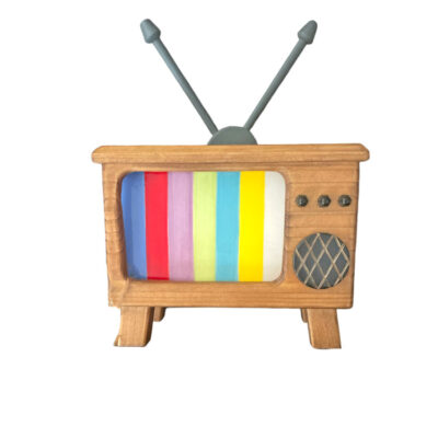 Κεραμικά σουβέρ με βάση vintage τηλεόραση