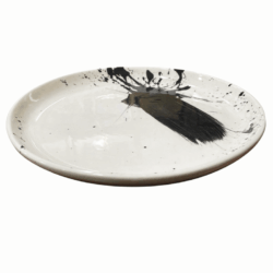 Κεραμικό πιάτο χειροποίητο abstarct