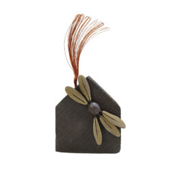 Κεραμικό διακοσμητικό σπιτάκι με σύμβολο ελιά