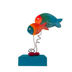 Ψαράκια κεραμικά με βάση