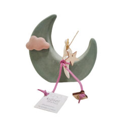 Φιγούρα που ψαρεύει στο φεγγάρι