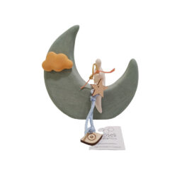 Φιγούρα που ψαρεύει στο φεγγάρι